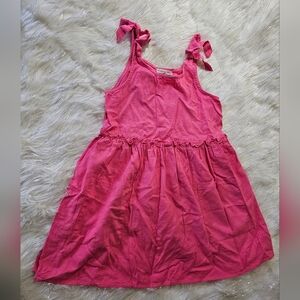Copper Key Vibrant Pink Casual Dress For Girls Sz S A-Line